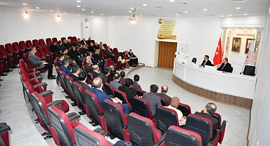 Karaman’da Muhtarlar Toplantısı yapıldı