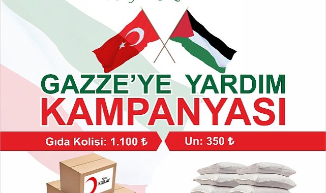 Karaman Sivil Toplum Platformu Gazze için yardım kampanyası başlattı