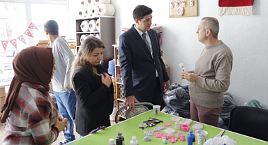 Kaymakam Erdoğan Bakım Merkezini Ziyaret Etti