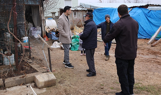 Kaymakam Kaya'dan Geçmiş Olsun Ziyareti