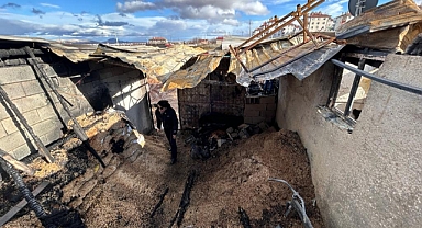 Kazımkarabekir'de Çıkan Yangın Zarara Yol Açtı