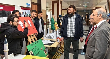 KMÜ Öğrencilerinden 'Öğrenmeyi Öğretiyoruz' Temalı Sergi