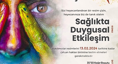 Sağlıkta Duygusal Etkileşim Konulu Resim Yarışması