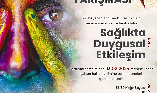 Sağlıkta Duygusal Etkileşim Konulu Resim Yarışması