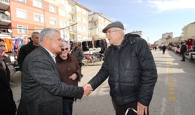 Sertçelik’e Pazarda Yoğun İlgi
