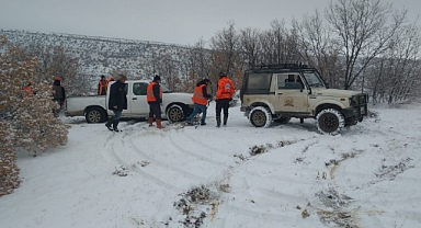 Sürek Avcıları Yeşildere'deydi