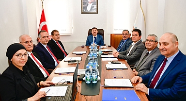 Teknopark Yönetim Kurulu Vali Sarıibrahim Başkanlığında toplandı