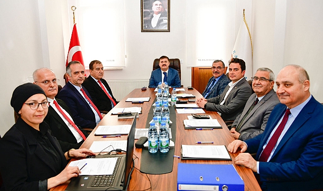 Teknopark Yönetim Kurulu Vali Sarıibrahim Başkanlığında toplandı
