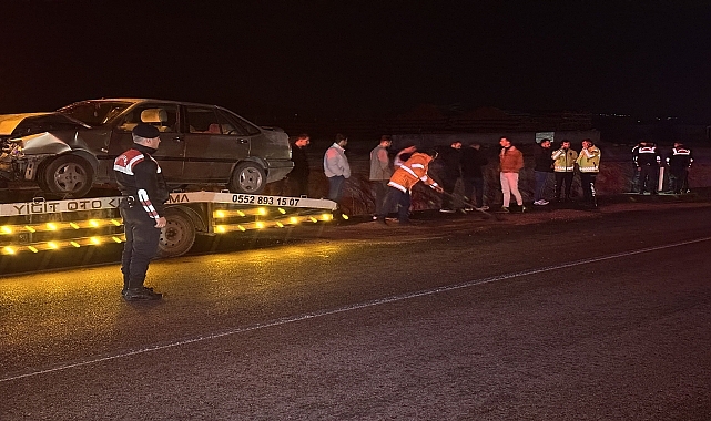 3 otomobilin karıştığı kazada 7 kişi yaralandı