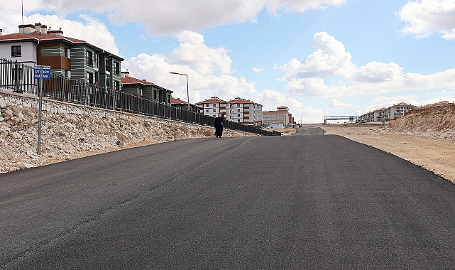 6. ve 7. TOKİ yolu asfaltlandı