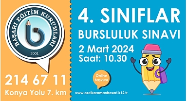 Başarı Koleji Bursluluk Sınavı Yapıyor