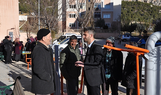 Başkan Bozcu Market Yerini Toki Sakinleriyle birlikte belirledi
