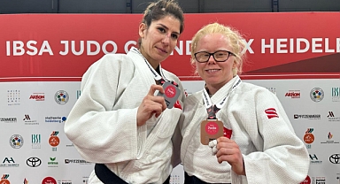 Cahide Eke'den bronz madalya!