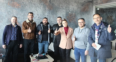 Çeliktaş'tan galericiler sitesine ziyaret