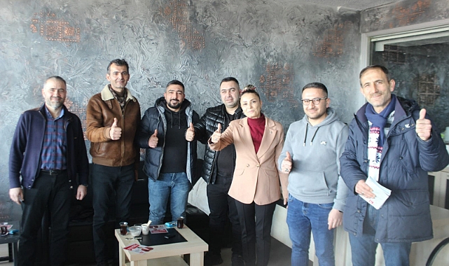 Çeliktaş'tan galericiler sitesine ziyaret