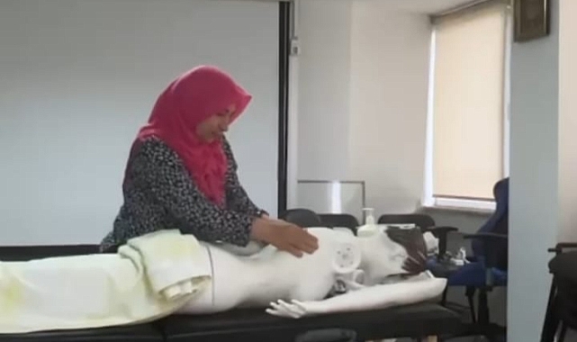 Fatma Bilgiseven MEB Masaj sınavında 2. Oldu