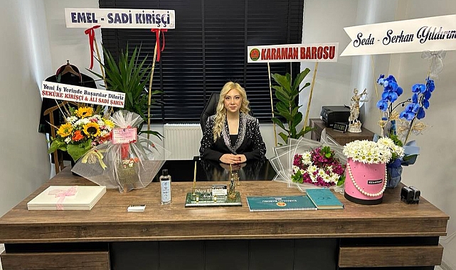 Genç Avukat Dilara Kirişçi Ofisini Açtı