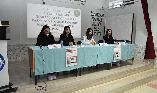 İrfan Ataseven Anadolu Lisesi Öğrencileri, Kazım Karabekir Paşa’yı Anlattı