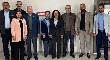 İYİ Parti Heyetinden Gazetemize Ziyaret