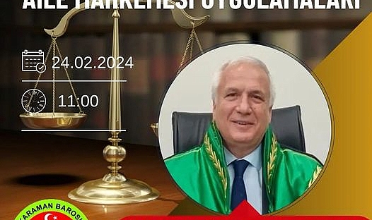 Karaman Barosu'ndan İki Farklı Meslek İçi Eğitim Semineri
