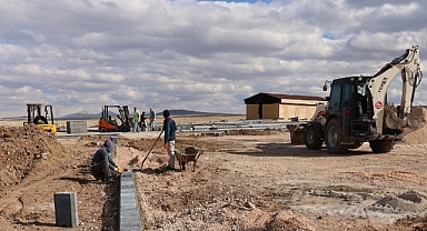 Karaman’da Geri Dönüşüm Parkı’nda Çalışmalar Sürüyor