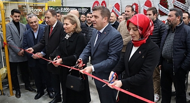 Karaman'da Sulu Elma Boylama Tesisi Hizmete girdi