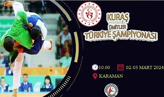 Karaman, Ümitler Türkiye Kuraş Şampiyonasına Ev Sahipliği Yapacak