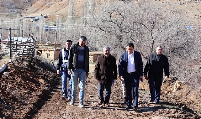 Kaymakam Ünlü, köy denetimlerini sürdürüyor
