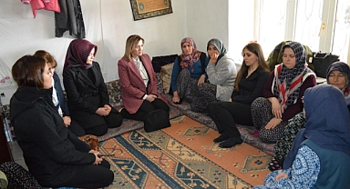 Sarıibrahim'den Şehit Ailesine Taziye Ziyareti