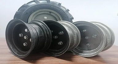 Selçuk Üniversitesi'nde araçların yakıt tüketimini azaltacak jant prototipleri üretildi