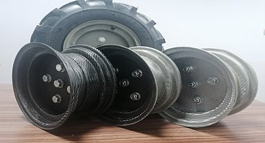 Selçuk Üniversitesi'nde araçların yakıt tüketimini azaltacak jant prototipleri üretildi