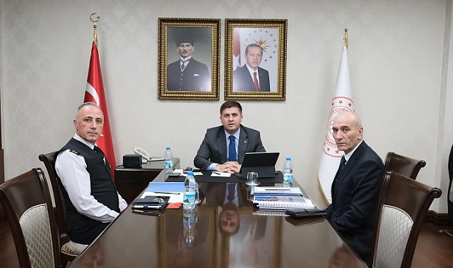 Vali Sarıibrahim, Bakan Yerlikaya başkanlığındaki güvenlik toplantısına katıldı