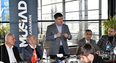 Vali Sarıibrahim, MÜSİAD'ın Dost Meclisine Katıldı