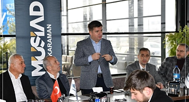 Vali Sarıibrahim, MÜSİAD'ın Dost Meclisine Katıldı