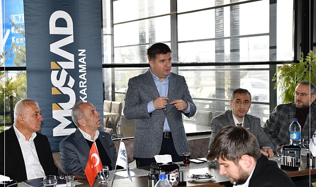 Vali Sarıibrahim, MÜSİAD'ın Dost Meclisine Katıldı