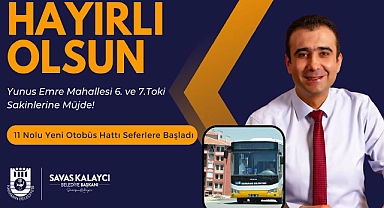 Yunus Emre Mahallesi 6. ve 7.TOKİ Sakinlerine Müjde!