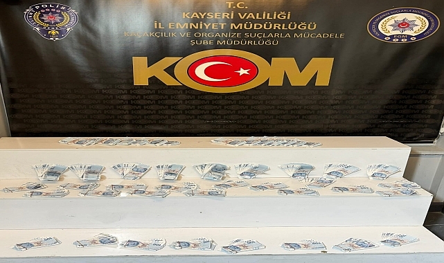 4 bin 696 adet sahte banknot ele geçirildi