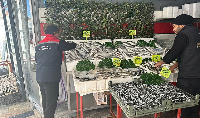 Balık Satışı Yapılan İşyerleri Denetlendi
