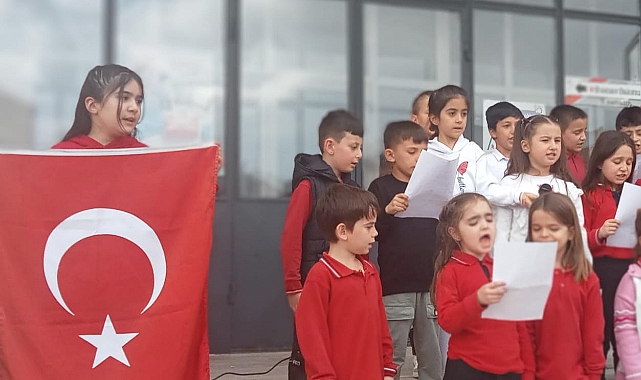 Çanakkale Zaferi'nin 109. Yılı Atatürk İlkokulu'nda Coşkuyla Kutlandı
