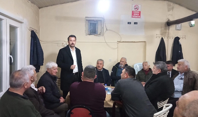 CHP İl Genel Meclisi 1. Sıra Adayı Onur Irgat Köylerde Coşku İle Karşılanıyor