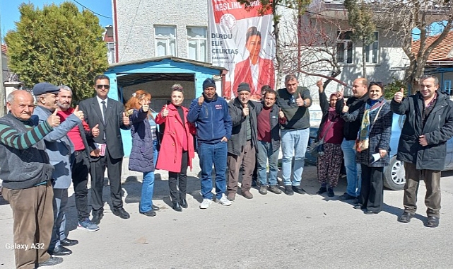 Elif Çeliktaş, Sağlık Ocaklarını Ziyaret Etti
