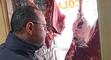 Karaman'da Et Satış Yerlerinin Kontrolleri Sürüyor