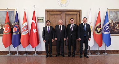 Karaman heyetinden Milli Savunma Bakanı Güler'e ziyaret