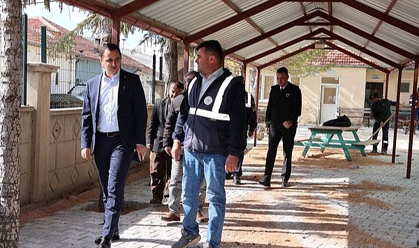 Kaymakam Ünlü Özel İdare Çalışmalarını Yerinde İnceledi