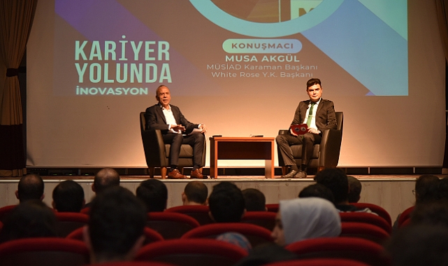 KMÜ’de ‘Kariyer Yolunda İnovasyon’ Konulu Söyleşi 