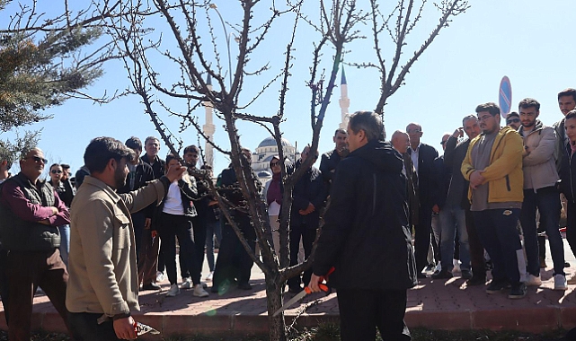KMÜ’de ‘Meyvecilikte Budama Eğitimi’ Düzenlendi