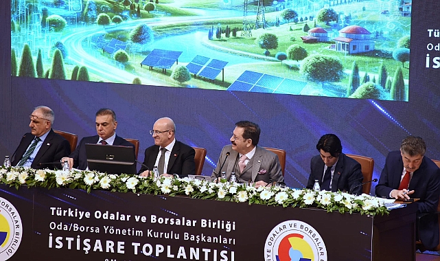 KTSO Başkanı Alkan Oda-Borsa İstişare Toplantısı'na Katıldı