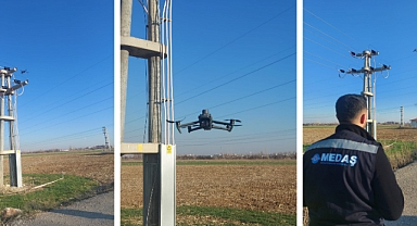 MEDAŞ, Elektrik Şebekesinde İnsansız Hava Araçlarını Devreye Alıyor!