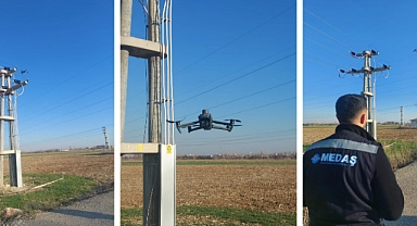 MEDAŞ, Elektrik Şebekesinde İnsansız Hava Araçlarını Devreye Alıyor!