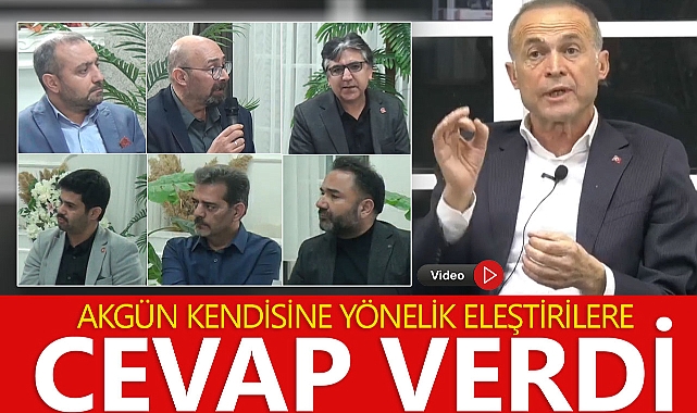 Mevlüt Akgün Gündem Takip Programında Gazetecilerin Soruları Cevapladı